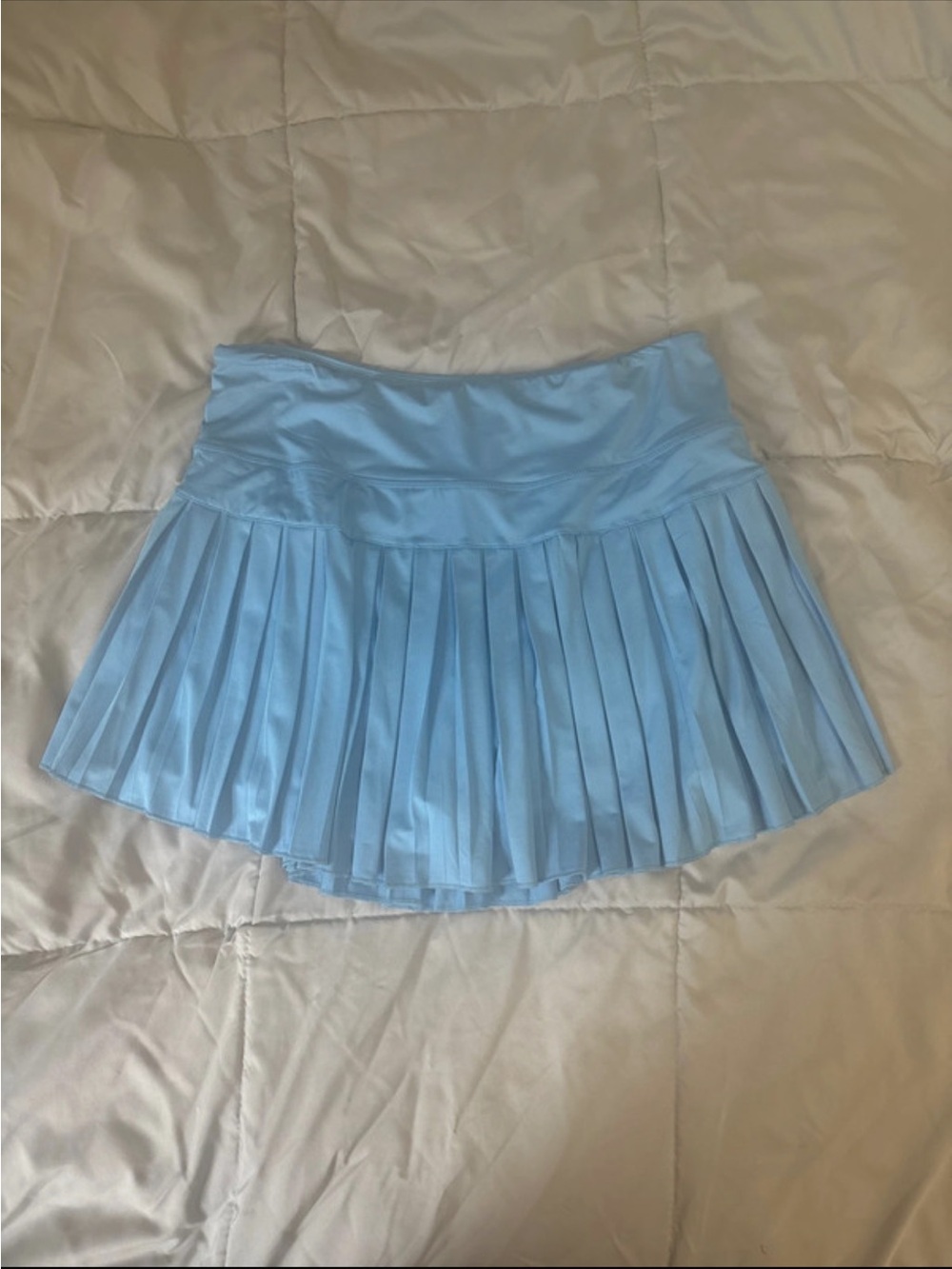 Pleated tennis skirt